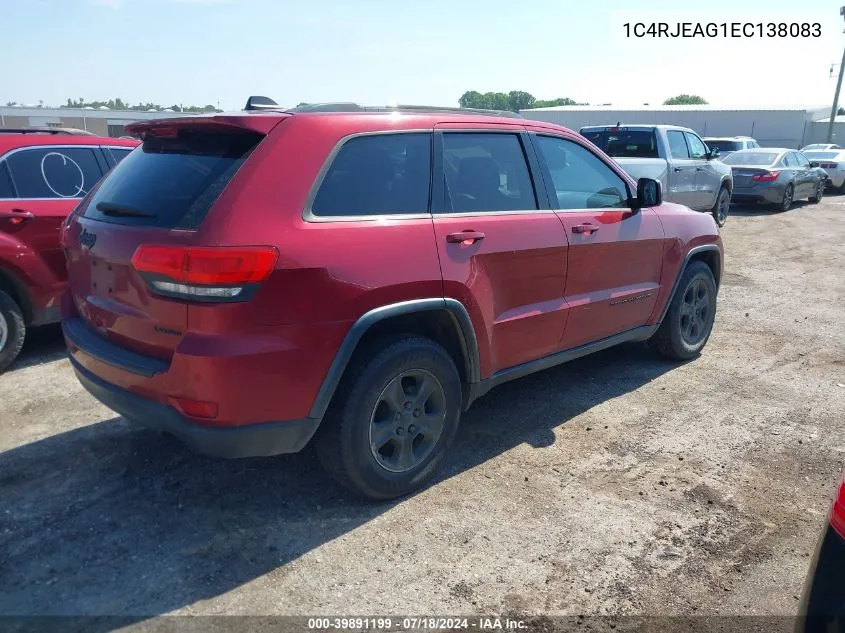 2014 Jeep Grand Cherokee Laredo VIN: 1C4RJEAG1EC138083 Lot: 39891199