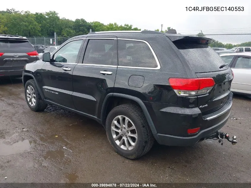 1C4RJFBG5EC140553 2014 Jeep Grand Cherokee Limited