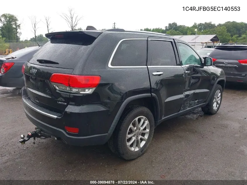 1C4RJFBG5EC140553 2014 Jeep Grand Cherokee Limited