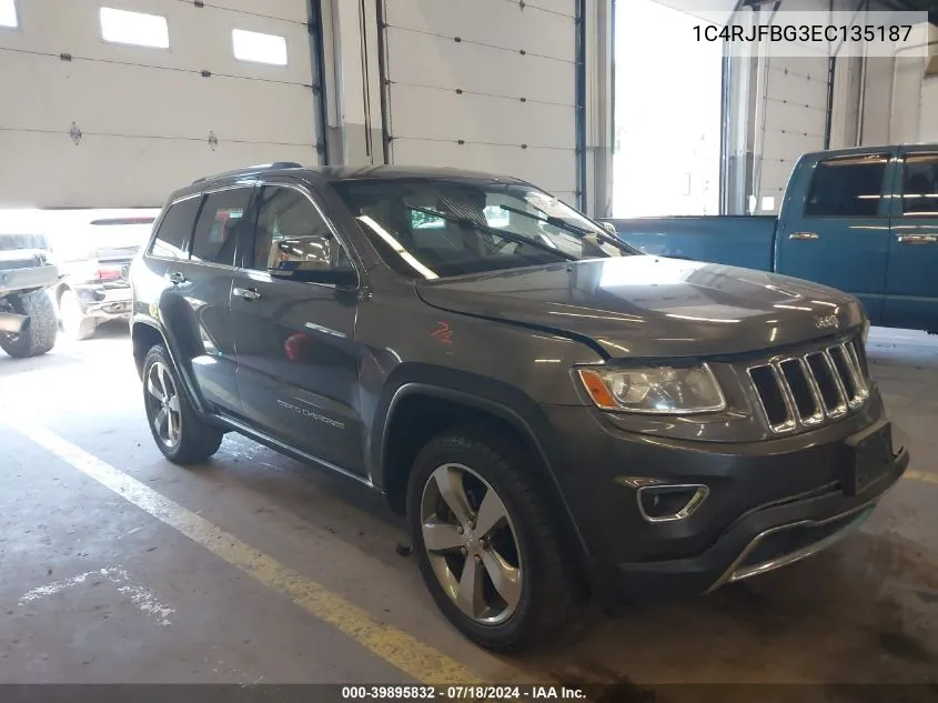 1C4RJFBG3EC135187 2014 Jeep Grand Cherokee Limited