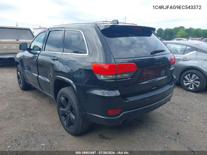 2014 Jeep Grand Cherokee Altitude VIN: 1C4RJFAG9EC543372 Lot: 39903497