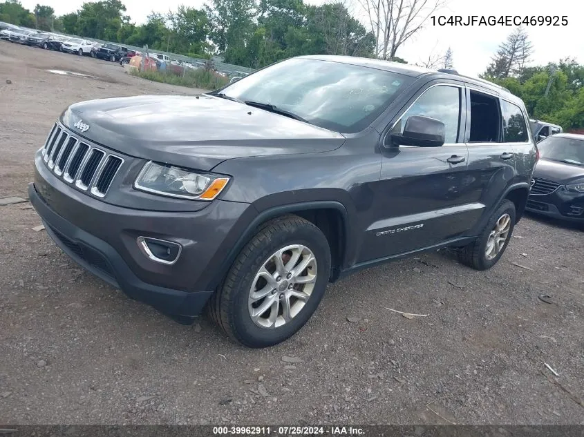 2014 Jeep Grand Cherokee Laredo VIN: 1C4RJFAG4EC469925 Lot: 39962911