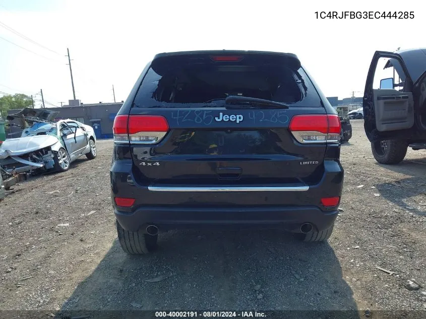 1C4RJFBG3EC444285 2014 Jeep Grand Cherokee Limited