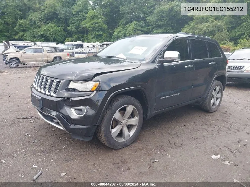 1C4RJFCG1EC155212 2014 Jeep Grand Cherokee Overland