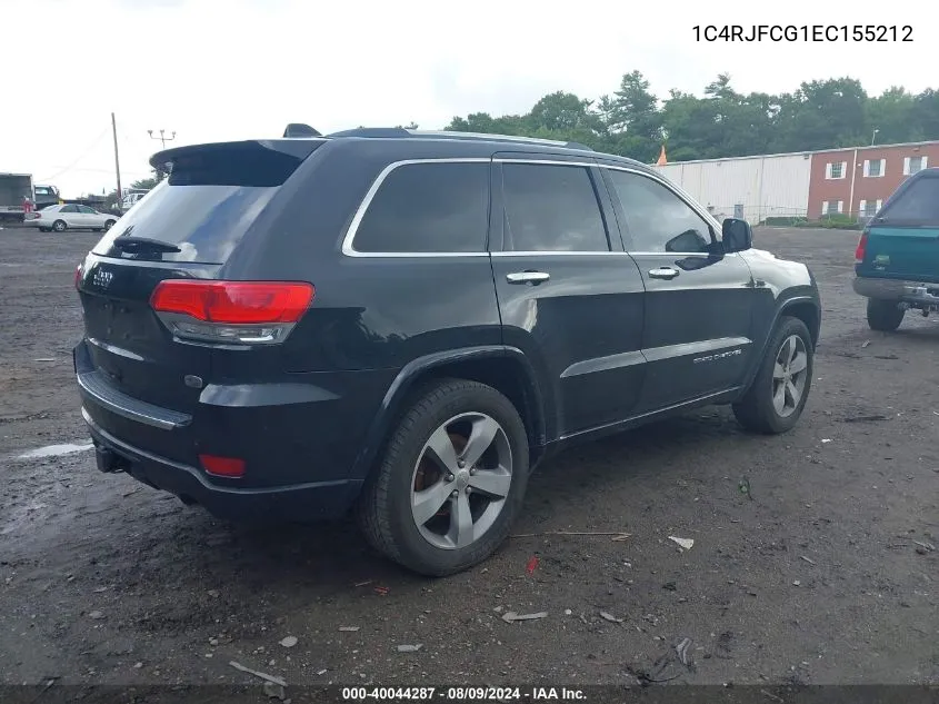 1C4RJFCG1EC155212 2014 Jeep Grand Cherokee Overland