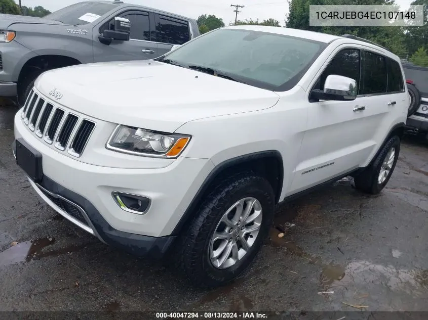 1C4RJEBG4EC107148 2014 Jeep Grand Cherokee Limited