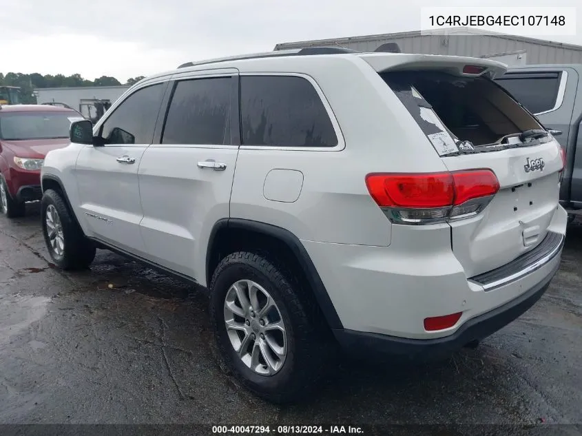 1C4RJEBG4EC107148 2014 Jeep Grand Cherokee Limited