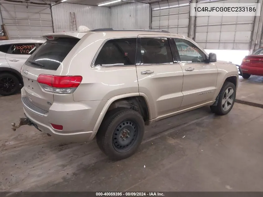 1C4RJFCG0EC233186 2014 Jeep Grand Cherokee Overland