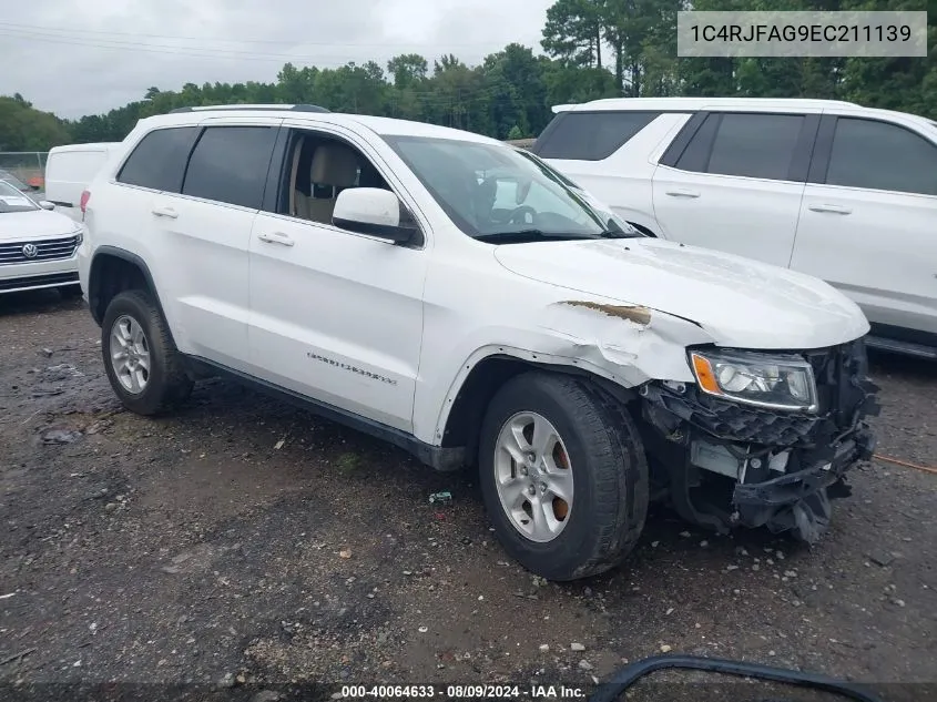 2014 Jeep Grand Cherokee Laredo VIN: 1C4RJFAG9EC211139 Lot: 40064633