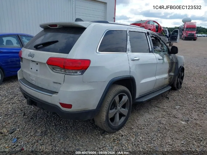 1C4RJFBG0EC123532 2014 Jeep Grand Cherokee Limited