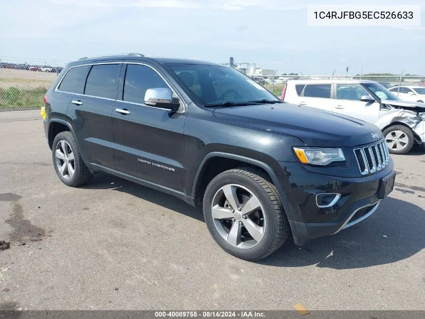 2014 Jeep Grand Cherokee Limited VIN: 1C4RJFBG5EC526633 Lot: 40089755