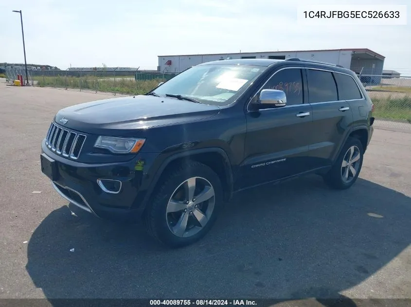 1C4RJFBG5EC526633 2014 Jeep Grand Cherokee Limited