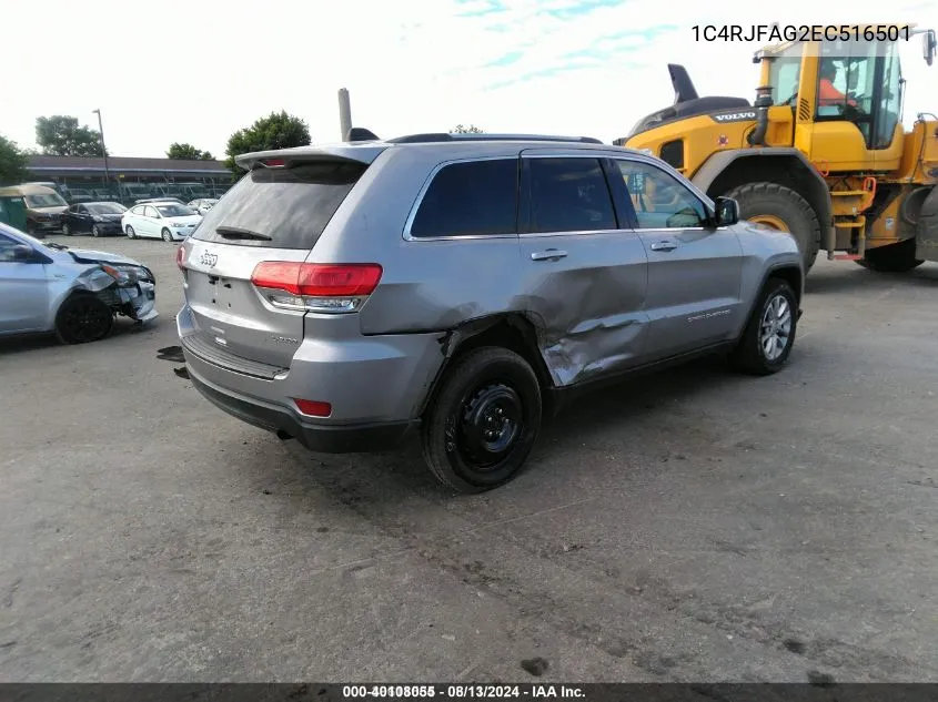 2014 Jeep Grand Cherokee Laredo VIN: 1C4RJFAG2EC516501 Lot: 40108055