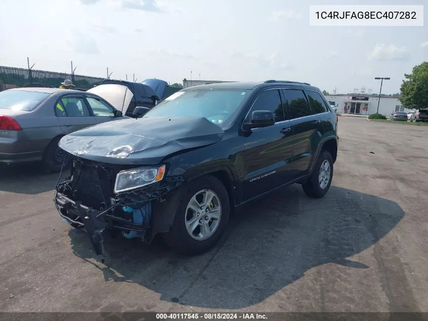 1C4RJFAG8EC407282 2014 Jeep Grand Cherokee Laredo