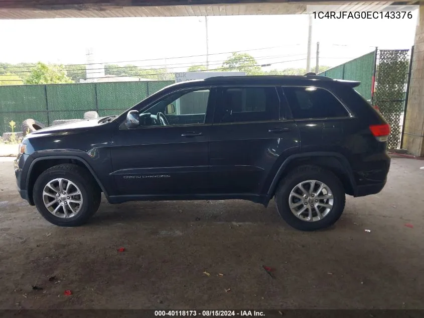 1C4RJFAG0EC143376 2014 Jeep Grand Cherokee Laredo