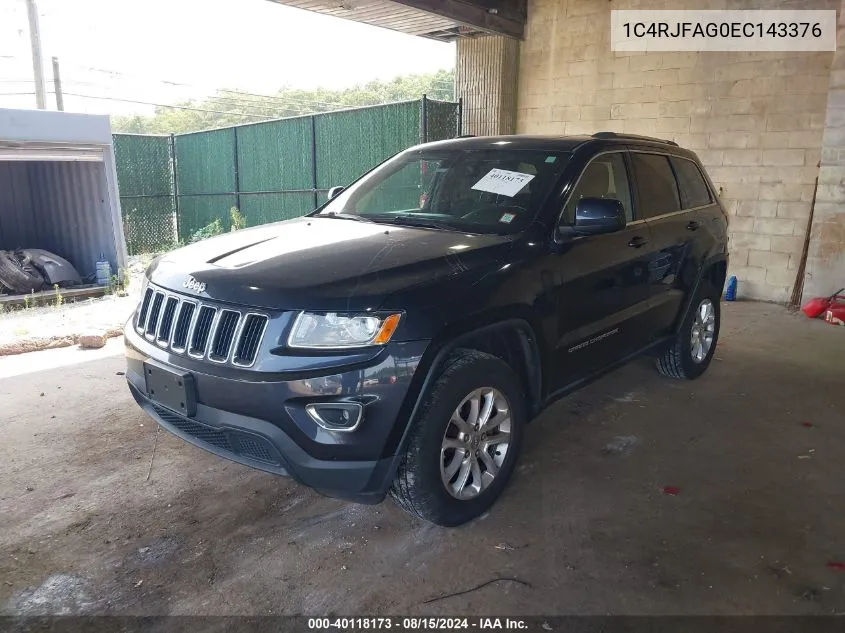 1C4RJFAG0EC143376 2014 Jeep Grand Cherokee Laredo