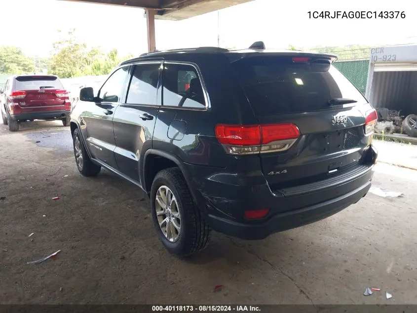 1C4RJFAG0EC143376 2014 Jeep Grand Cherokee Laredo