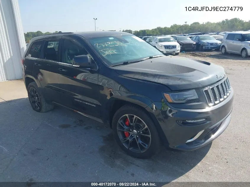 1C4RJFDJ9EC274779 2014 Jeep Grand Cherokee Srt8