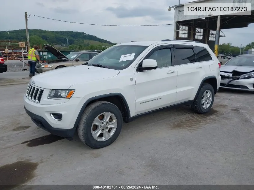 1C4RJFAG1EC187273 2014 Jeep Grand Cherokee Laredo