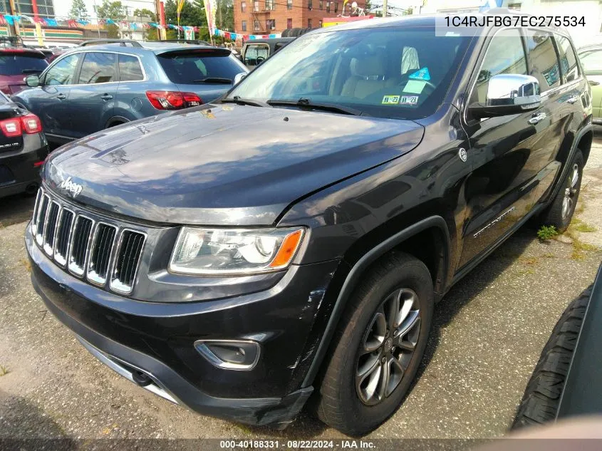 2014 Jeep Grand Cherokee Limited VIN: 1C4RJFBG7EC275534 Lot: 40188331