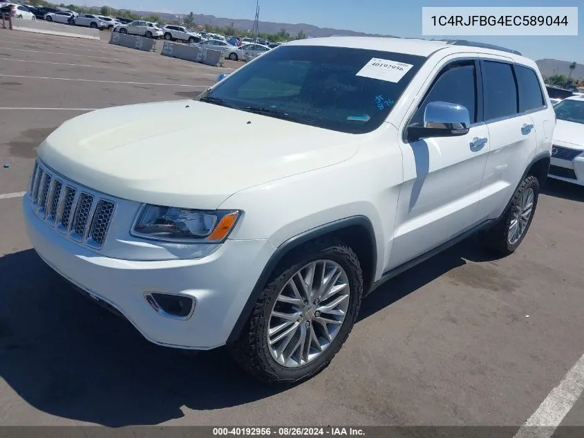 1C4RJFBG4EC589044 2014 Jeep Grand Cherokee Limited