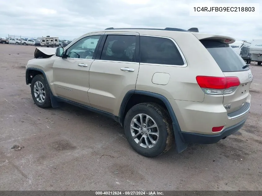 1C4RJFBG9EC218803 2014 Jeep Grand Cherokee Limited