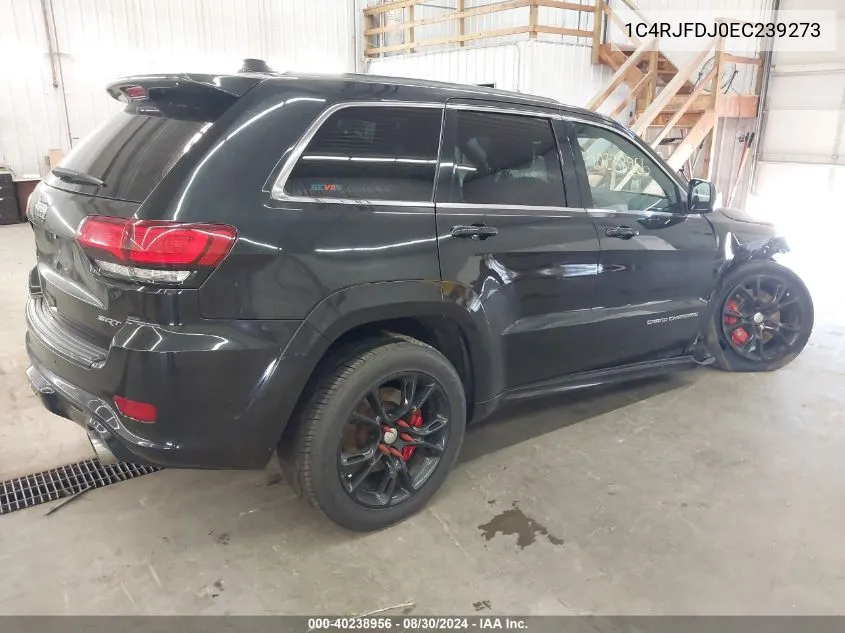 2014 Jeep Grand Cherokee Srt8 VIN: 1C4RJFDJ0EC239273 Lot: 40238956