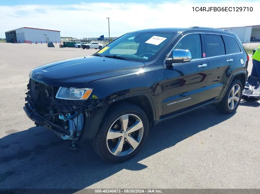 2014 Jeep Grand Cherokee Limited VIN: 1C4RJFBG6EC129710 Lot: 40240673