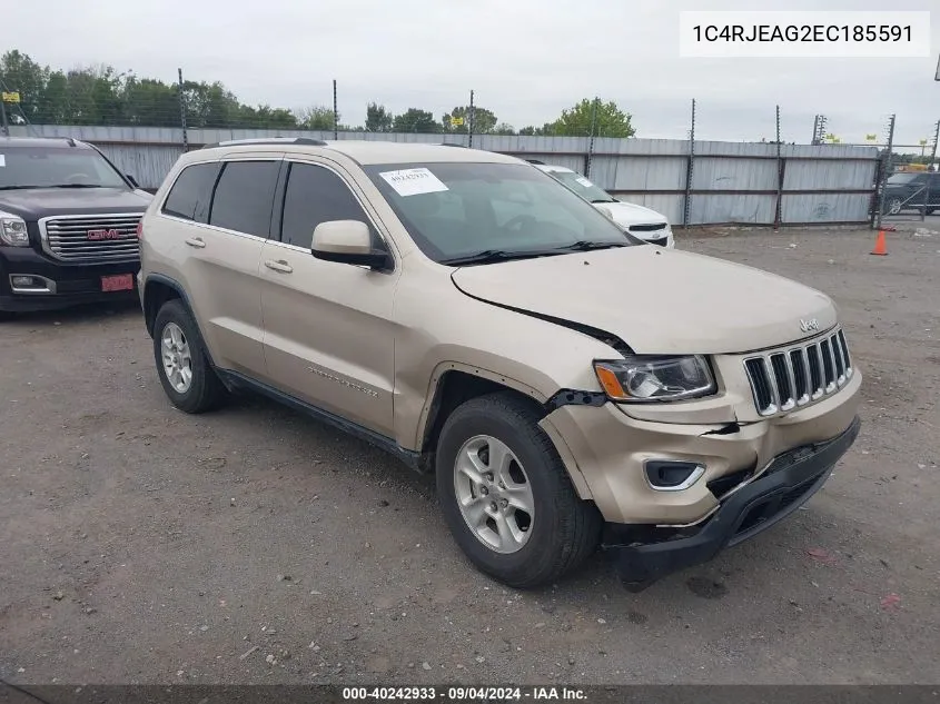 2014 Jeep Grand Cherokee Laredo VIN: 1C4RJEAG2EC185591 Lot: 40242933