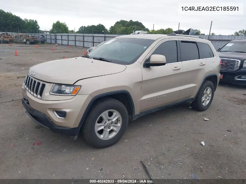 1C4RJEAG2EC185591 2014 Jeep Grand Cherokee Laredo