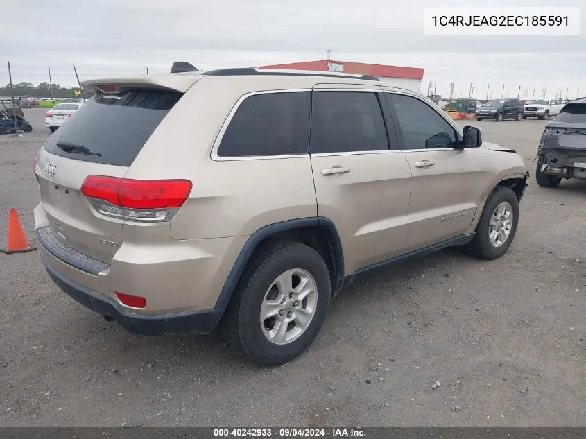 1C4RJEAG2EC185591 2014 Jeep Grand Cherokee Laredo