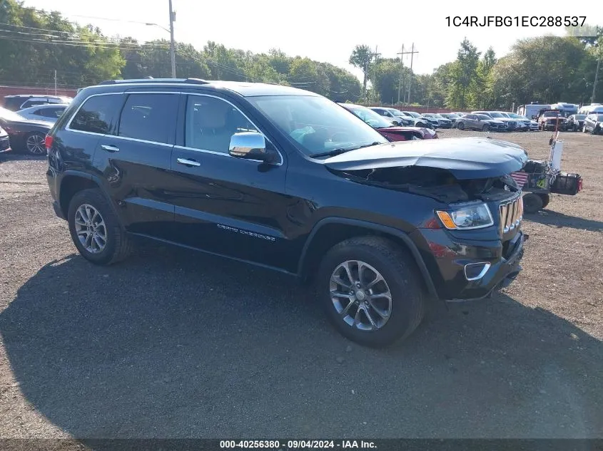 1C4RJFBG1EC288537 2014 Jeep Grand Cherokee Limited