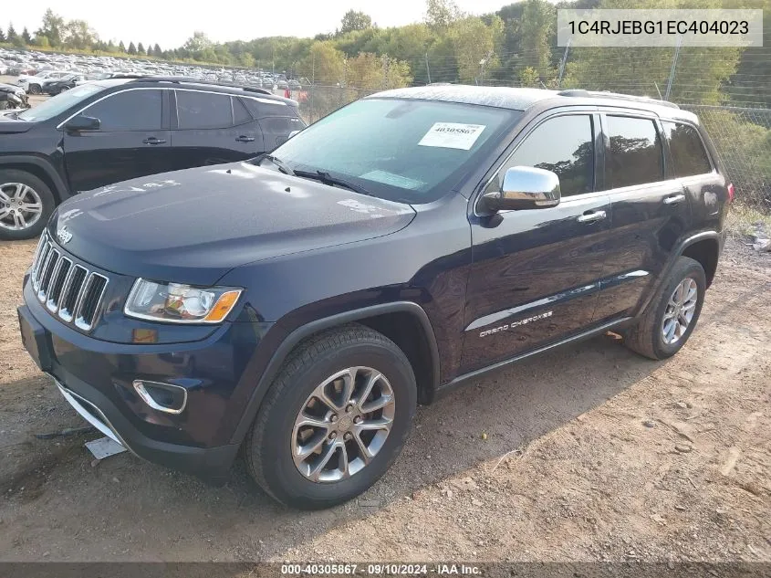 1C4RJEBG1EC404023 2014 Jeep Grand Cherokee Limited