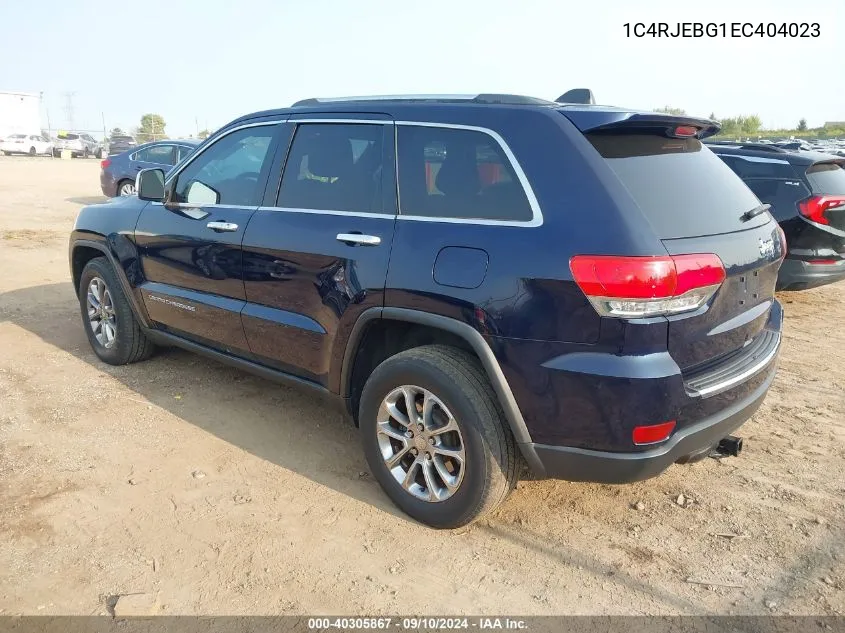 1C4RJEBG1EC404023 2014 Jeep Grand Cherokee Limited