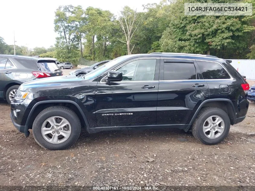 2014 Jeep Grand Cherokee Altitude/Laredo VIN: 1C4RJFAG6EC534421 Lot: 40307161