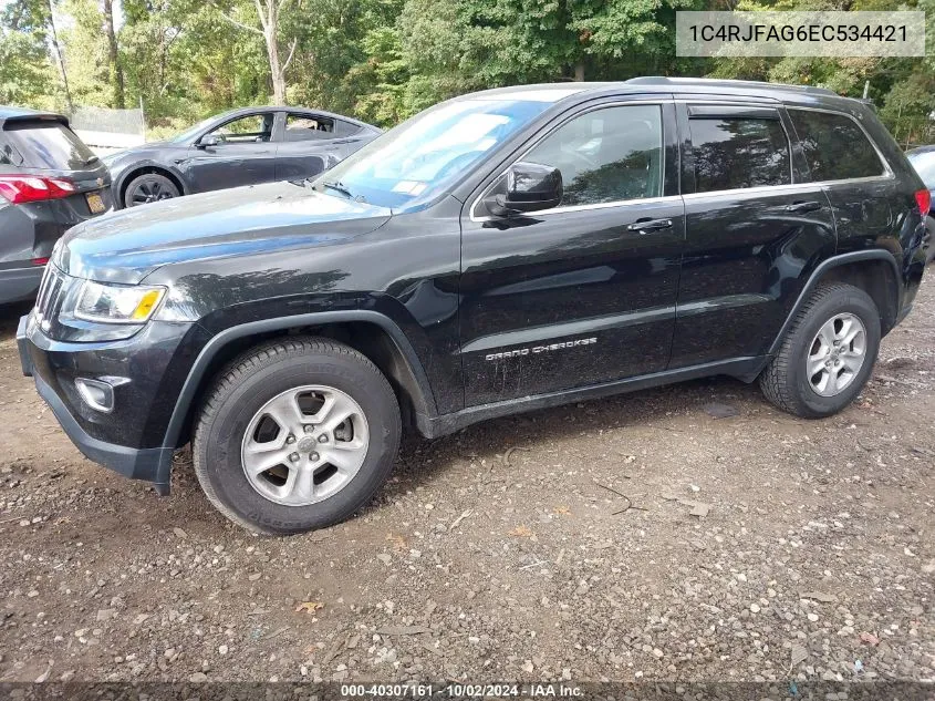 2014 Jeep Grand Cherokee Altitude/Laredo VIN: 1C4RJFAG6EC534421 Lot: 40307161