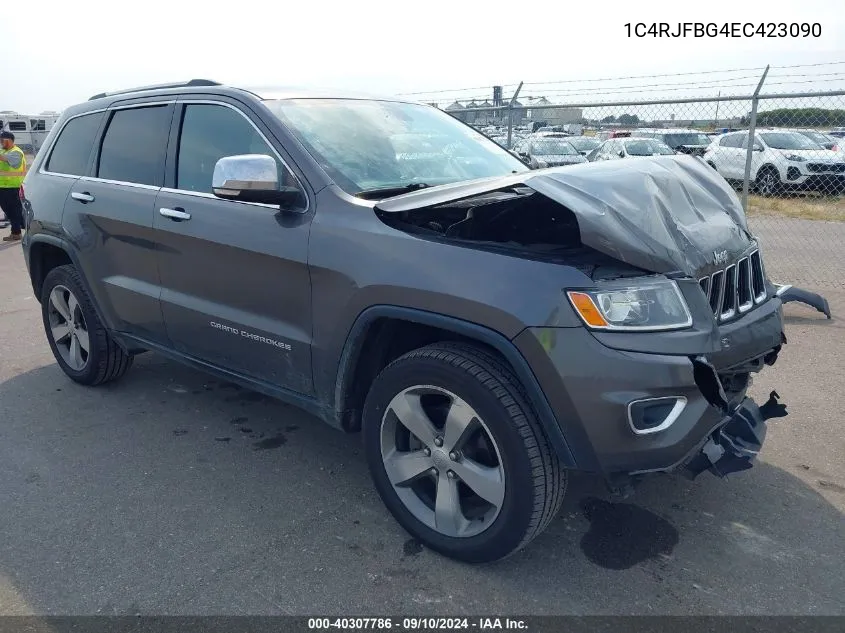 1C4RJFBG4EC423090 2014 Jeep Grand Cherokee Limited