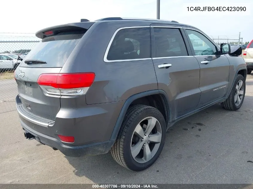 1C4RJFBG4EC423090 2014 Jeep Grand Cherokee Limited