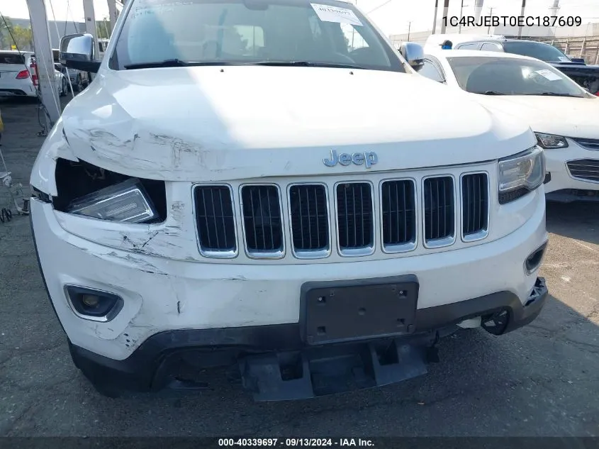 1C4RJEBT0EC187609 2014 Jeep Grand Cherokee Limited