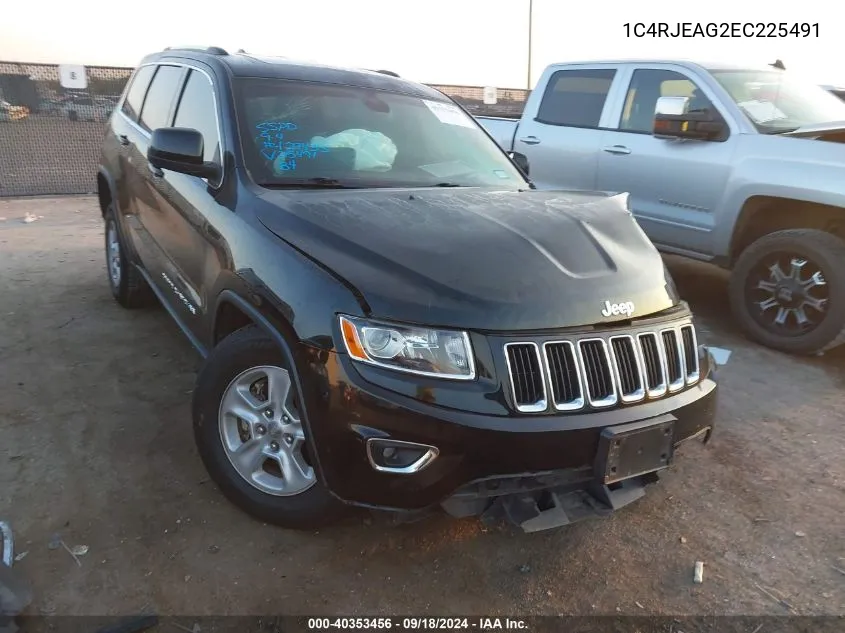 2014 Jeep Grand Cherokee Laredo VIN: 1C4RJEAG2EC225491 Lot: 40353456