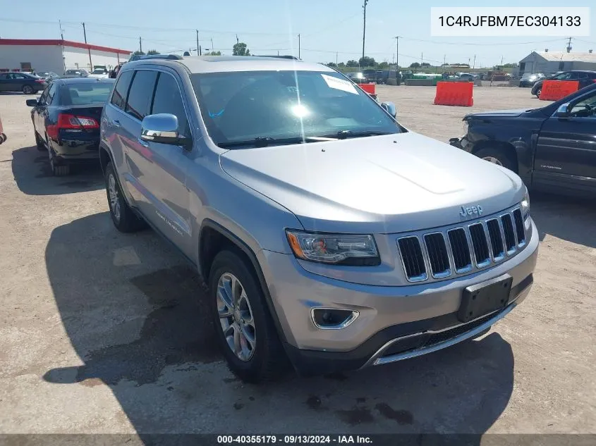 2014 Jeep Grand Cherokee Limited VIN: 1C4RJFBM7EC304133 Lot: 40355179