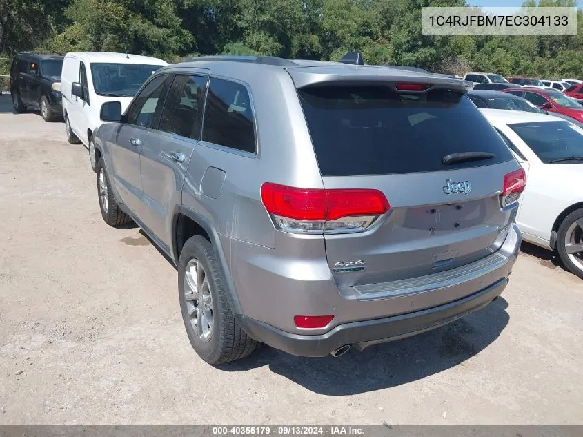 2014 Jeep Grand Cherokee Limited VIN: 1C4RJFBM7EC304133 Lot: 40355179