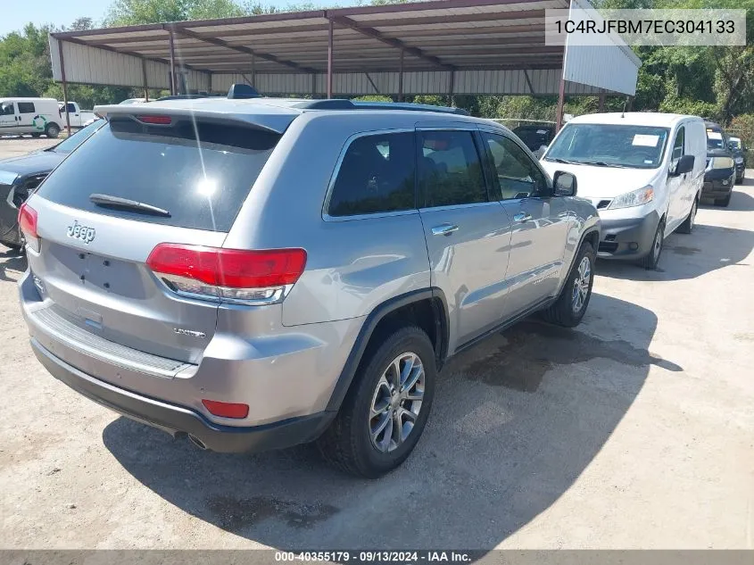 2014 Jeep Grand Cherokee Limited VIN: 1C4RJFBM7EC304133 Lot: 40355179