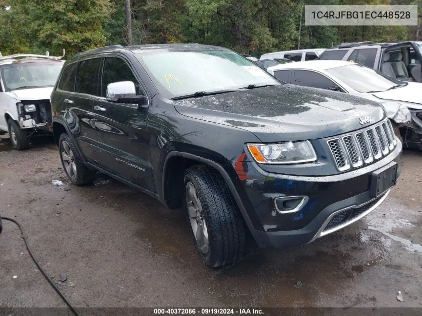 2014 Jeep Grand Cherokee Limited VIN: 1C4RJFBG1EC448528 Lot: 40372086