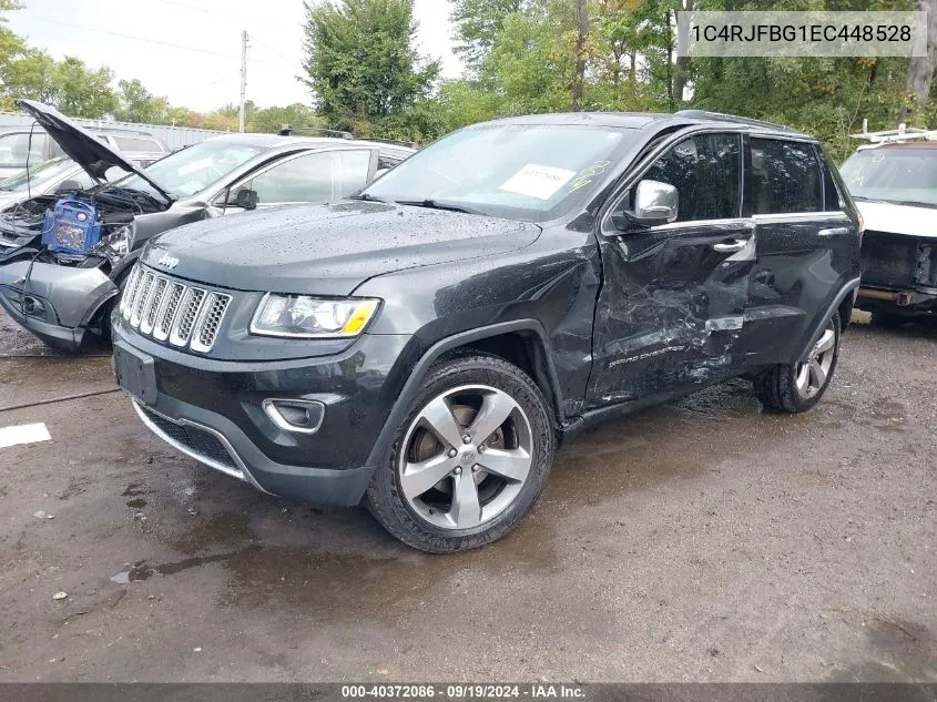 2014 Jeep Grand Cherokee Limited VIN: 1C4RJFBG1EC448528 Lot: 40372086