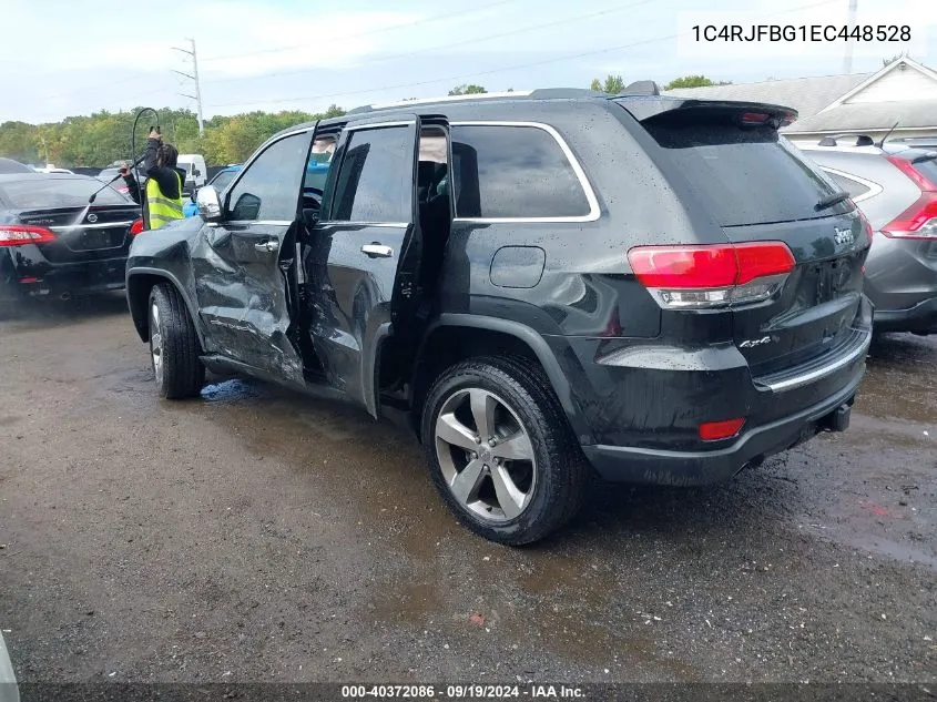 2014 Jeep Grand Cherokee Limited VIN: 1C4RJFBG1EC448528 Lot: 40372086