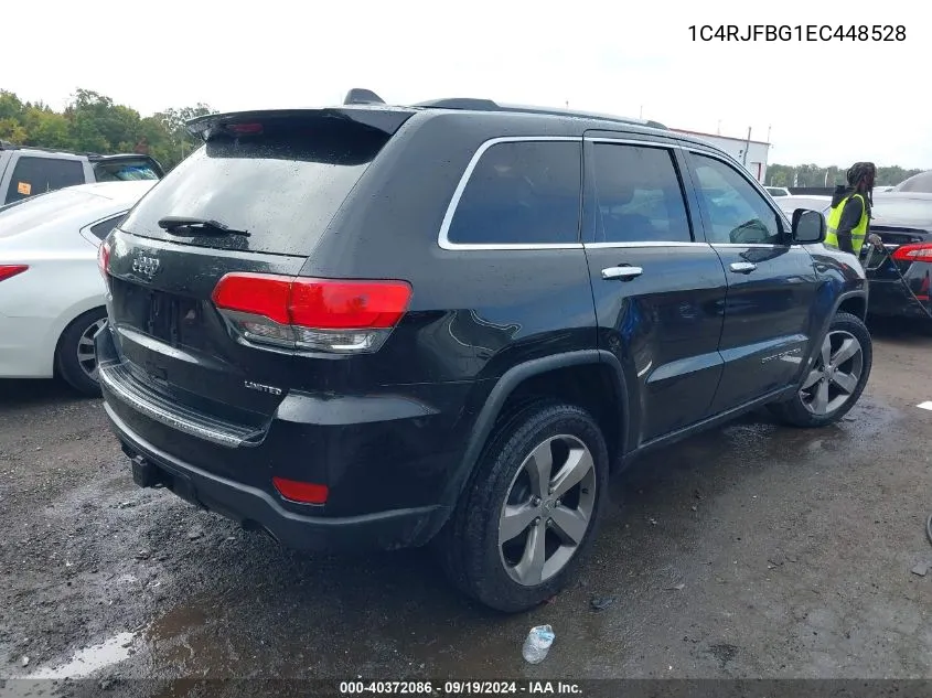 1C4RJFBG1EC448528 2014 Jeep Grand Cherokee Limited