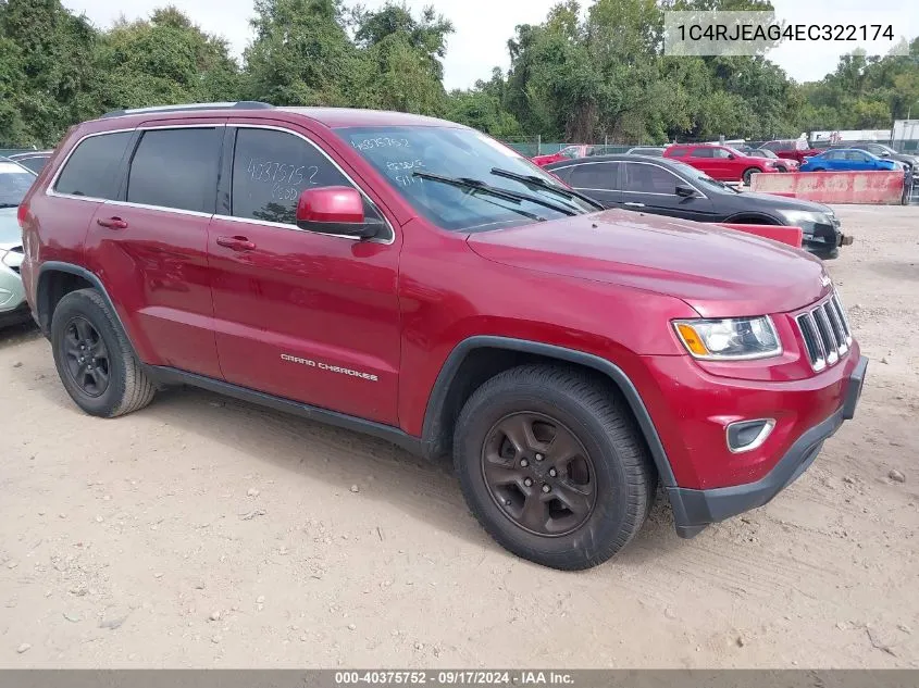 1C4RJEAG4EC322174 2014 Jeep Grand Cherokee Altitude/Laredo