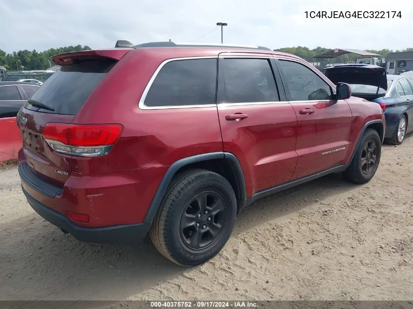 1C4RJEAG4EC322174 2014 Jeep Grand Cherokee Altitude/Laredo