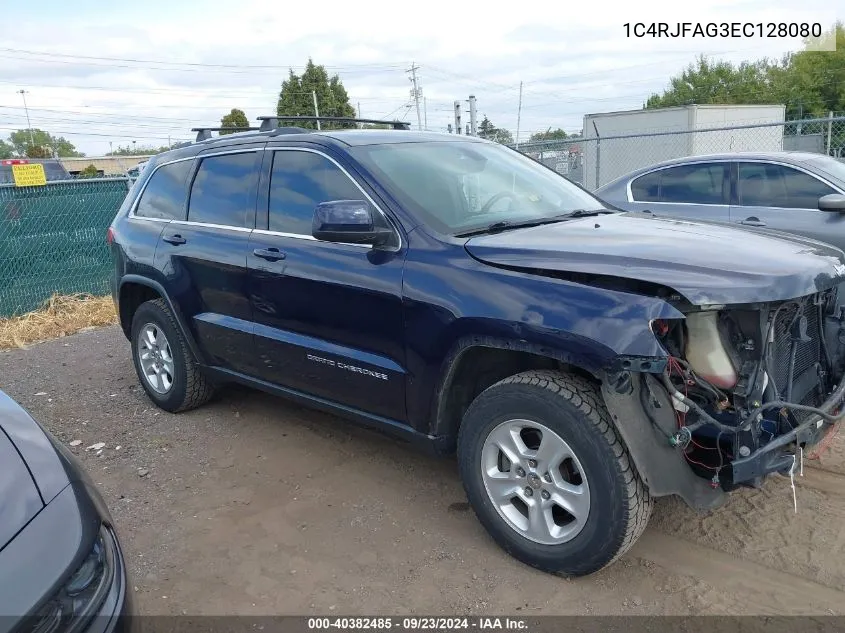 2014 Jeep Grand Cherokee Laredo VIN: 1C4RJFAG3EC128080 Lot: 40382485